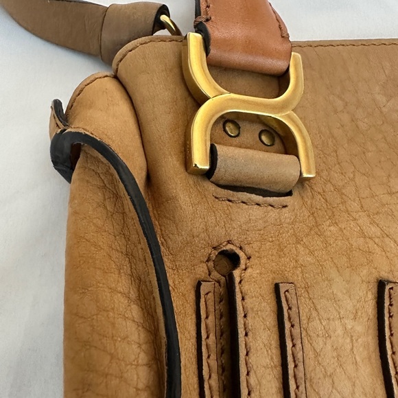 Chloe Marcie Medium Suede Handbag - Picture 3 of 11